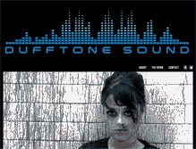 Tablet Screenshot of dufftonesound.com